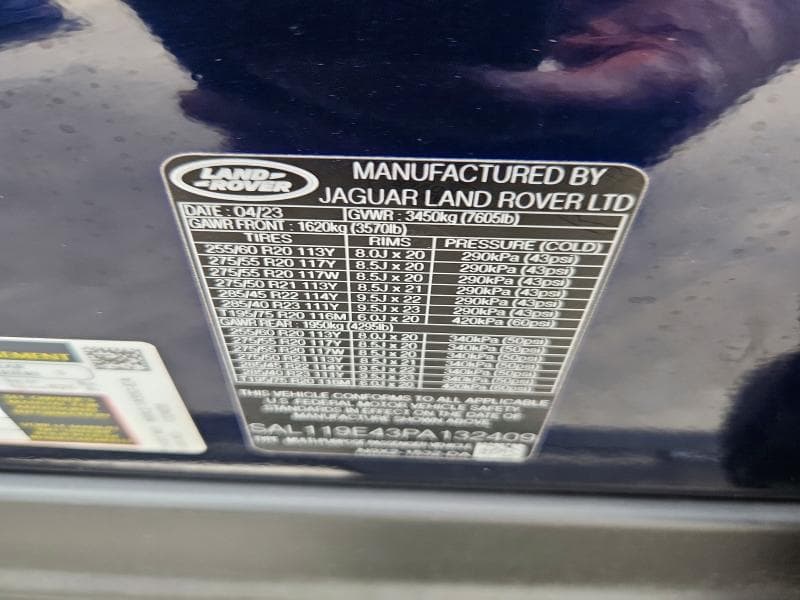 2023 LAND ROVER RANGE ROVER SPORT AUTOBIOGRAPHY AUTOBIOGRAPHY 13