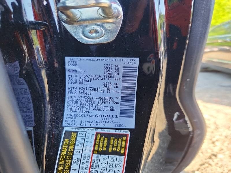 2025 NISSAN FRONTIER S S 12