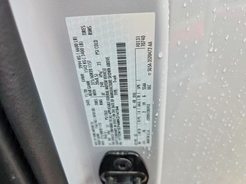 2021 FORD F150 XLT 13