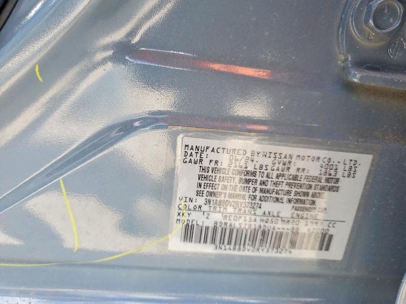 2024 NISSAN SENTRA SR SR 13
