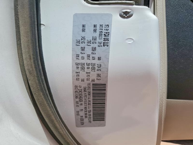 2017 CHRYSLER PACIFICA TOURING L 14