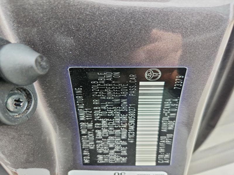 2022 TOYOTA CAMRY LE LE 13