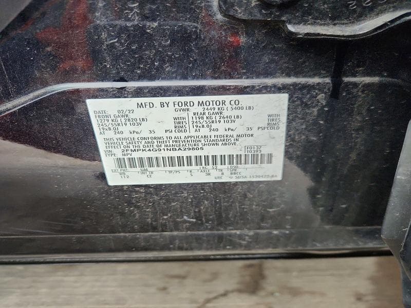 2022 FORD EDGE SE SE 14