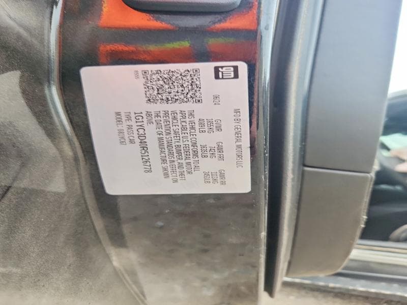 2024 CHEVROLET CORVETTE STINGRAY 3LT 12