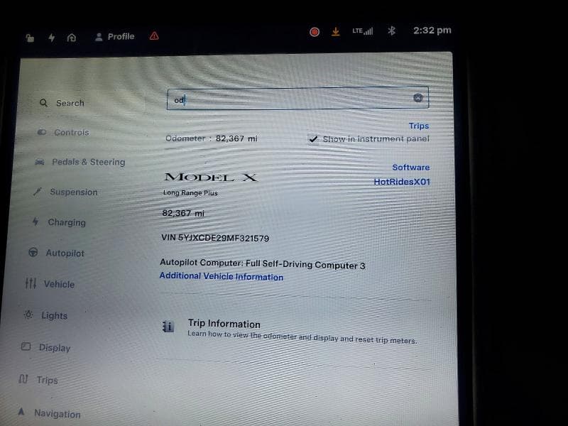 2021 TESLA MODEL X 9