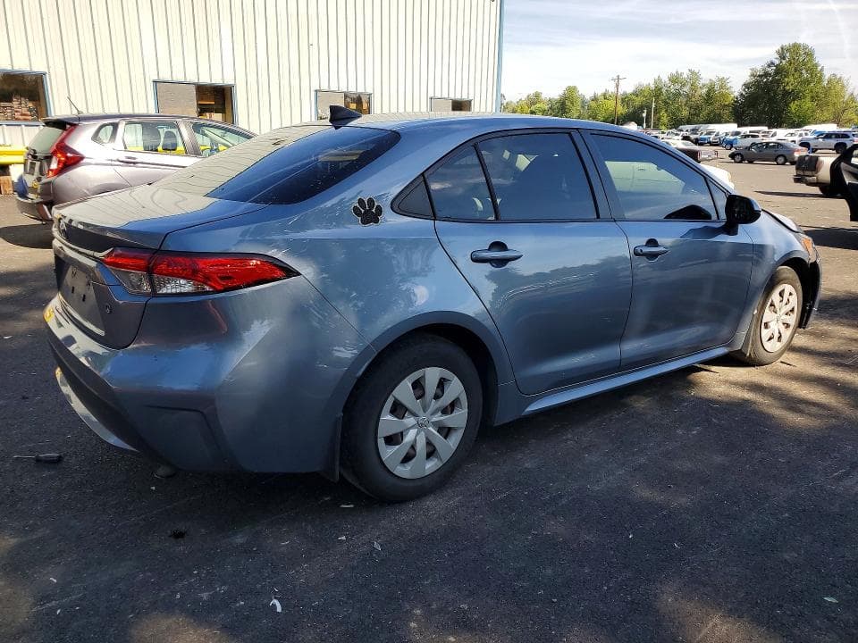 2022 TOYOTA COROLLA L L 3
