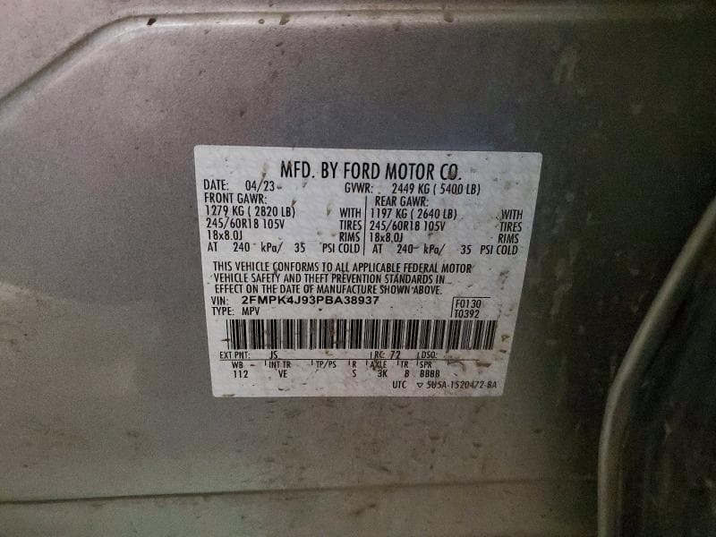 2023 FORD EDGE SEL 13
