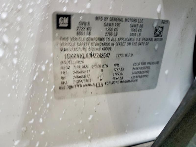 2017 GMC ACADIA SLE 14