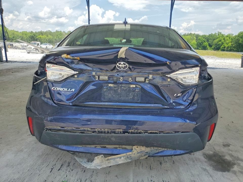 2021 TOYOTA COROLLA LE LE 6