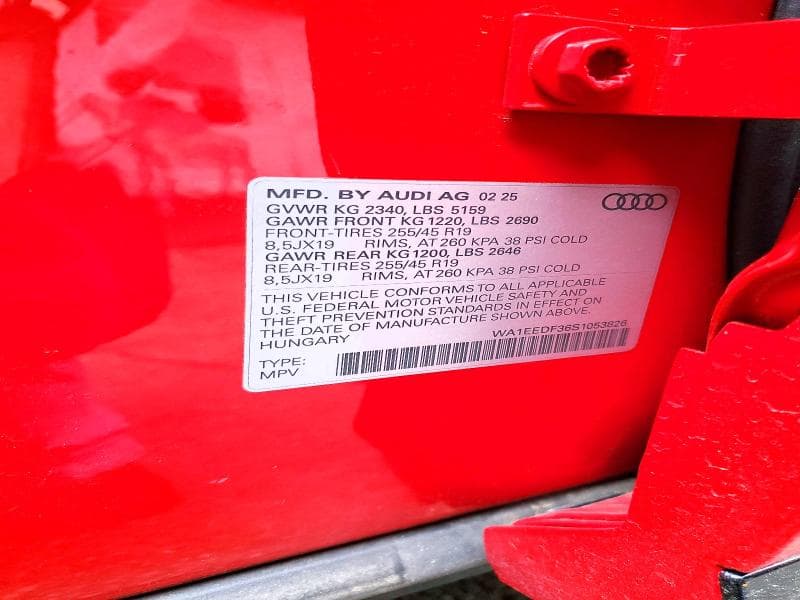 2025 AUDI Q3 PREMIUM PLUS S LINE 45 12