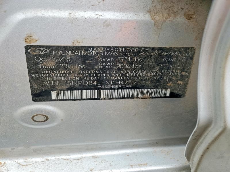 2019 HYUNDAI ELANTRA SEL 13