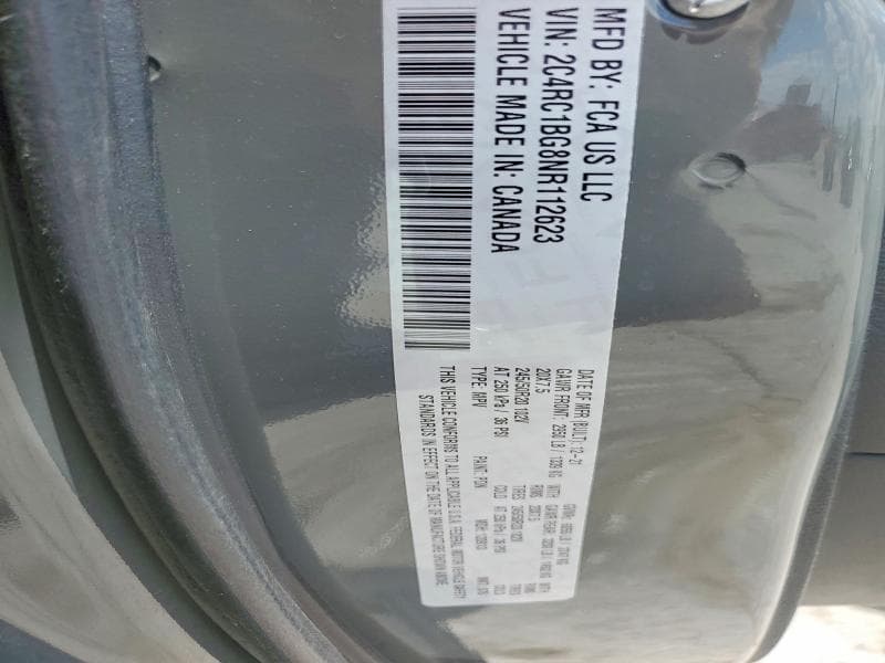 2022 CHRYSLER PACIFICA TOURING L 13