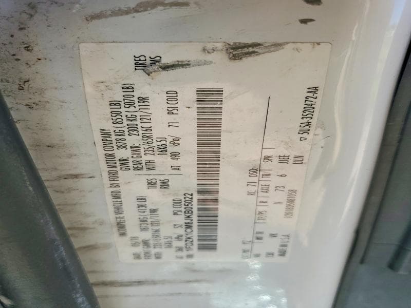 2018 FORD TRANSIT T-150 13