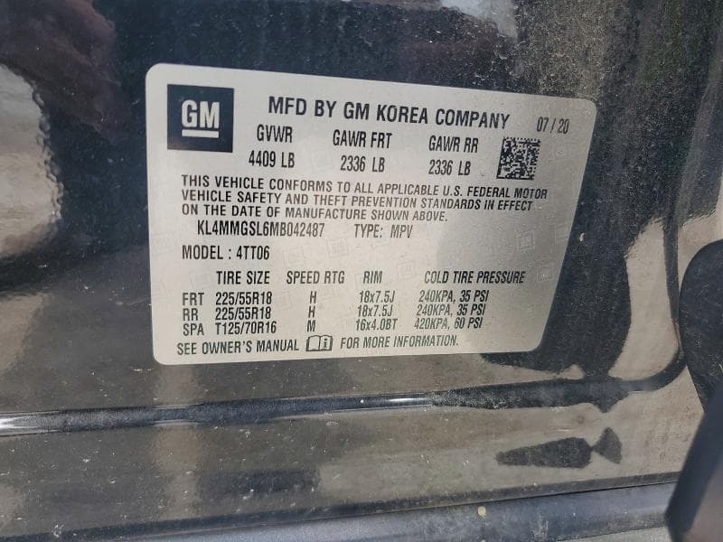 2021 BUICK ENCORE GX ESSENCE ESSENCE 13