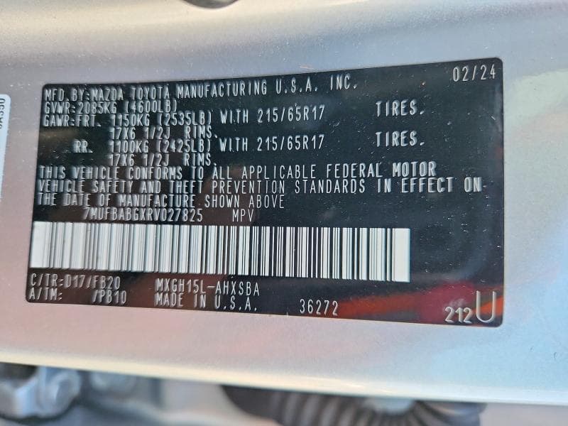 2024 TOYOTA COROLLA CROSS HYBRID SE SE 13