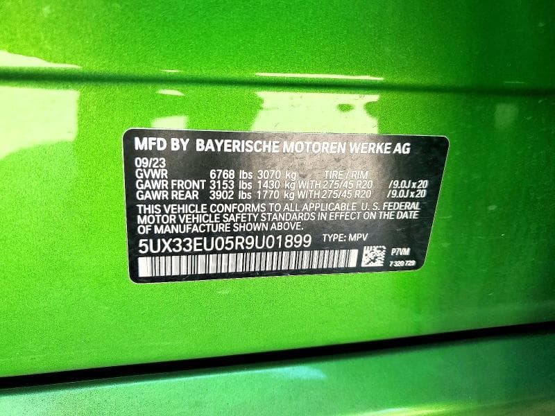 2024 BMW X5 M60I 14