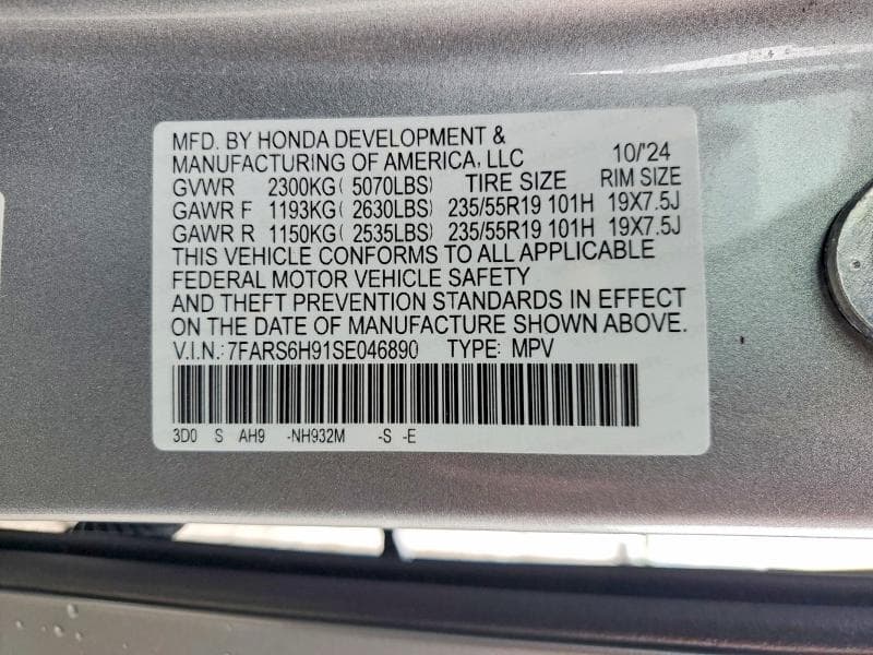 2025 HONDA CR-V SPORT TOURING SPORT TOURING 13