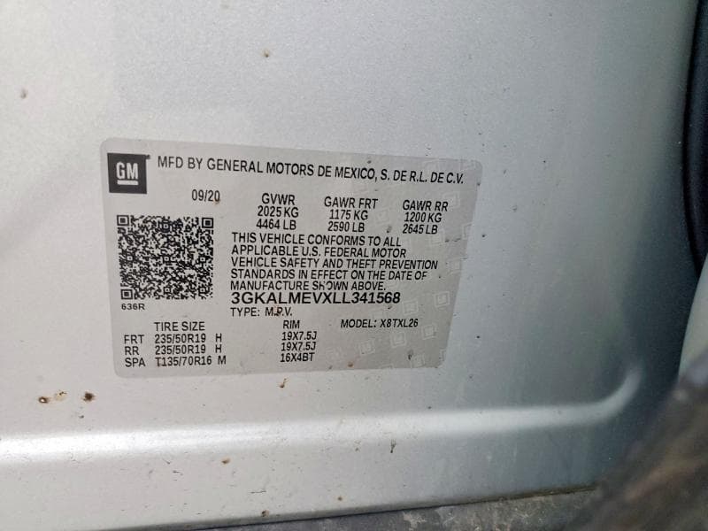 2020 GMC TERRAIN SLE 13