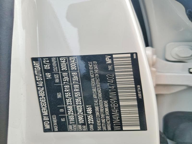 2021 MERCEDES-BENZ GLB 250 4MATIC 250 4MATIC 13