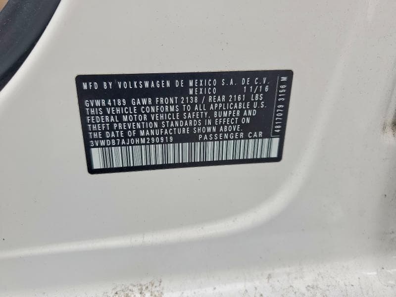 2017 VOLKSWAGEN JETTA SE 13