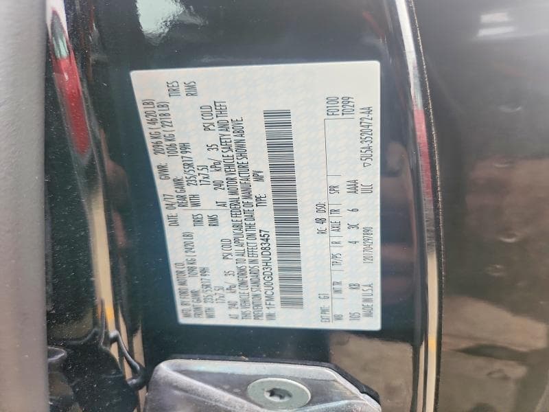 2017 FORD ESCAPE SE 12