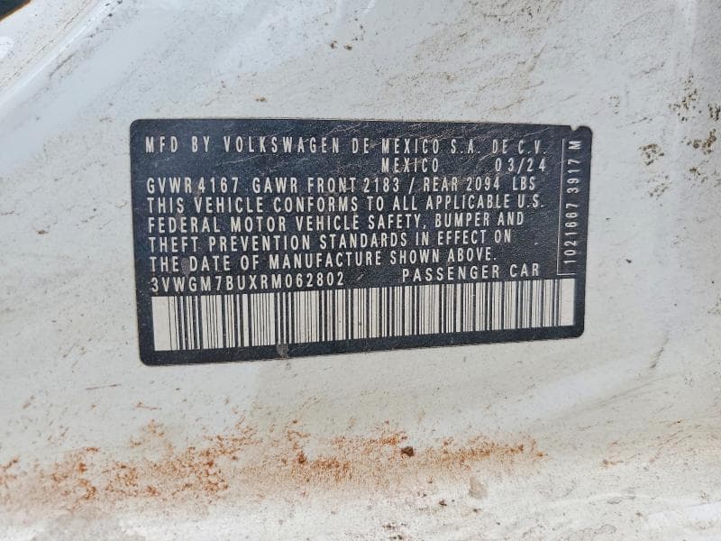 2024 VOLKSWAGEN JETTA SEL SEL 13