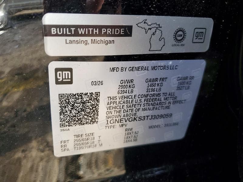 2026 CHEVROLET TRAVERSE LT 13