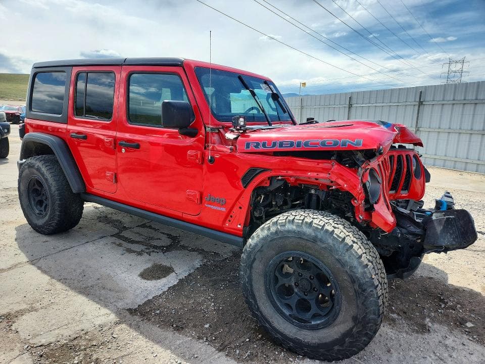 2022 JEEP WRANGLER UNLIMITED RUBICON 4XE RUBICON 4XE 4