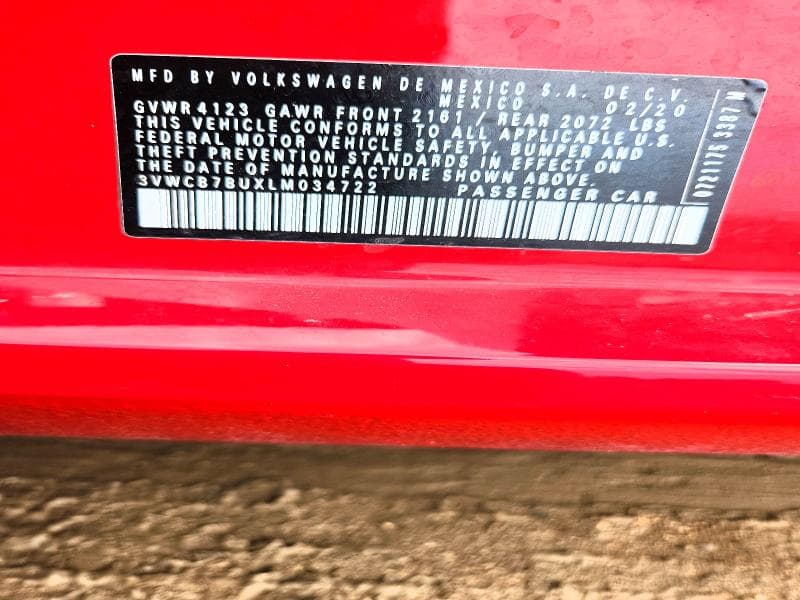 2020 VOLKSWAGEN JETTA S 12