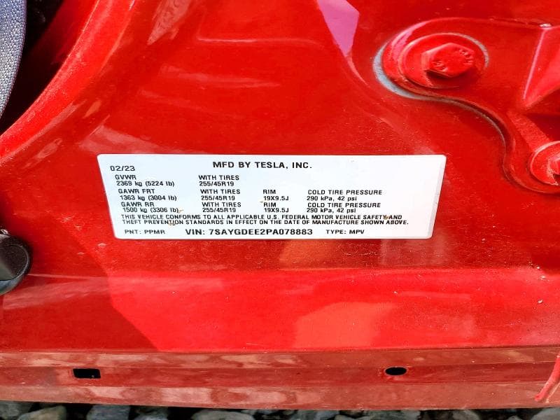 2023 TESLA MODEL Y 12