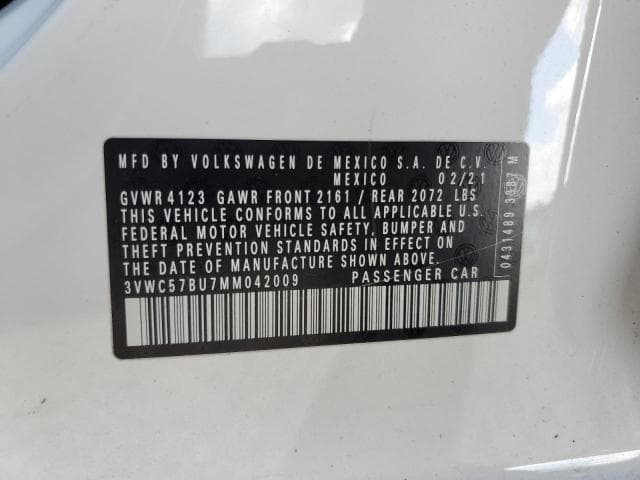 2021 VOLKSWAGEN JETTA S S 13