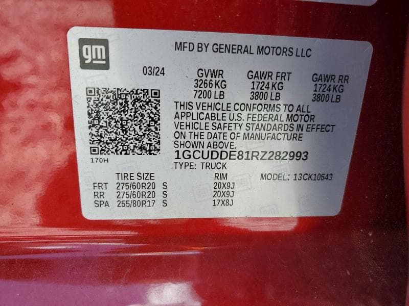 2024 CHEVROLET SILVERADO K1500 LT 12