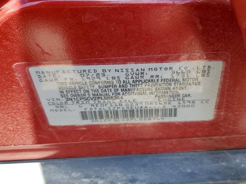 2023 NISSAN KICKS SV 14