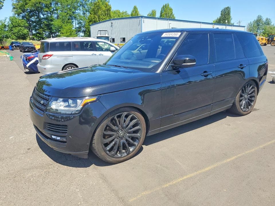 2017 LAND ROVER RANGE ROVER SUPERCHARGED SUPERCHARGED 2
