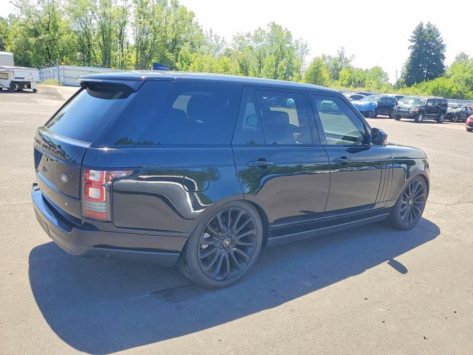 2017 LAND ROVER RANGE ROVER SUPERCHARGED SUPERCHARGED 4