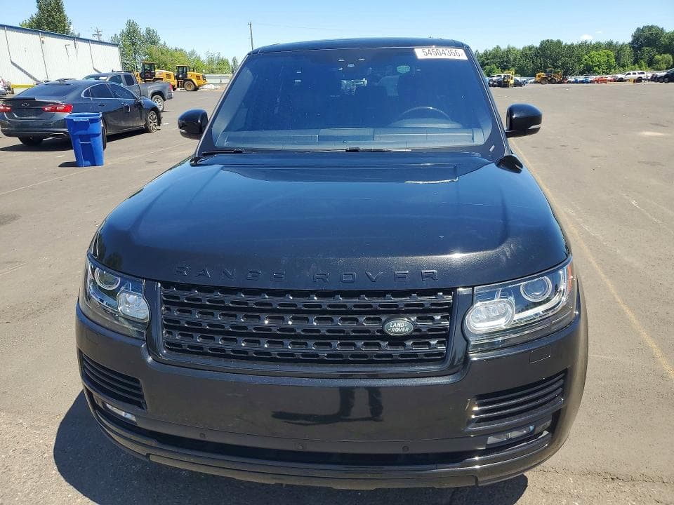 2017 LAND ROVER RANGE ROVER SUPERCHARGED SUPERCHARGED 6