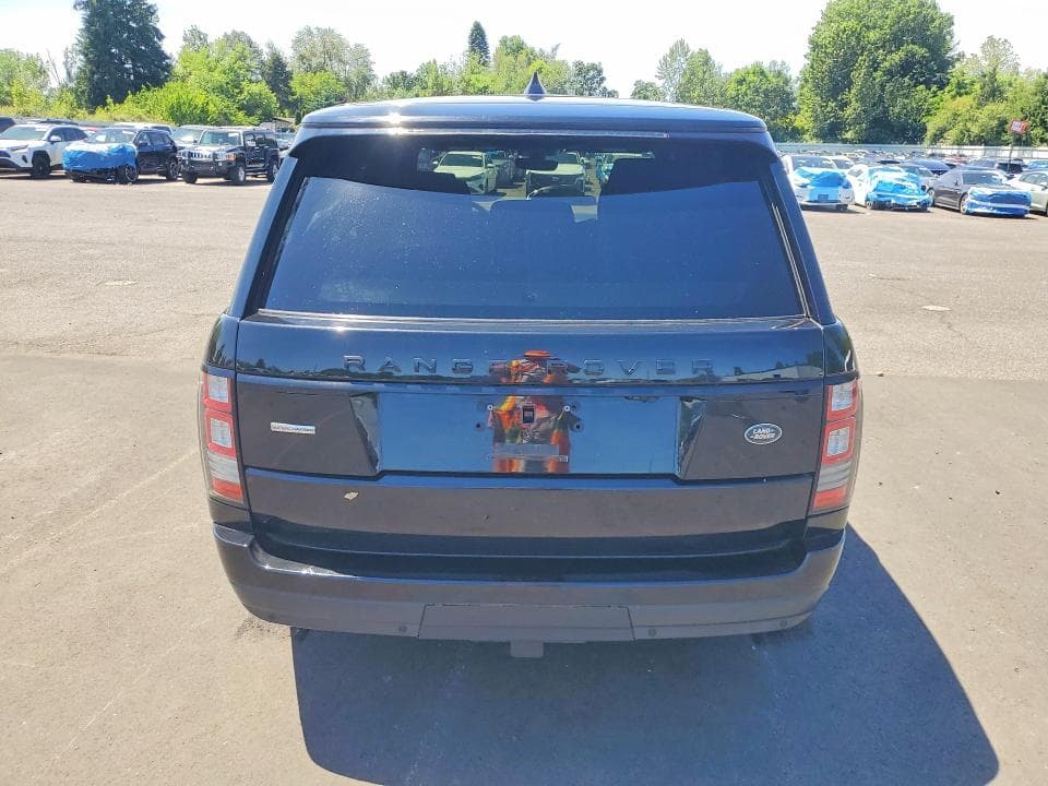 2017 LAND ROVER RANGE ROVER SUPERCHARGED SUPERCHARGED 7