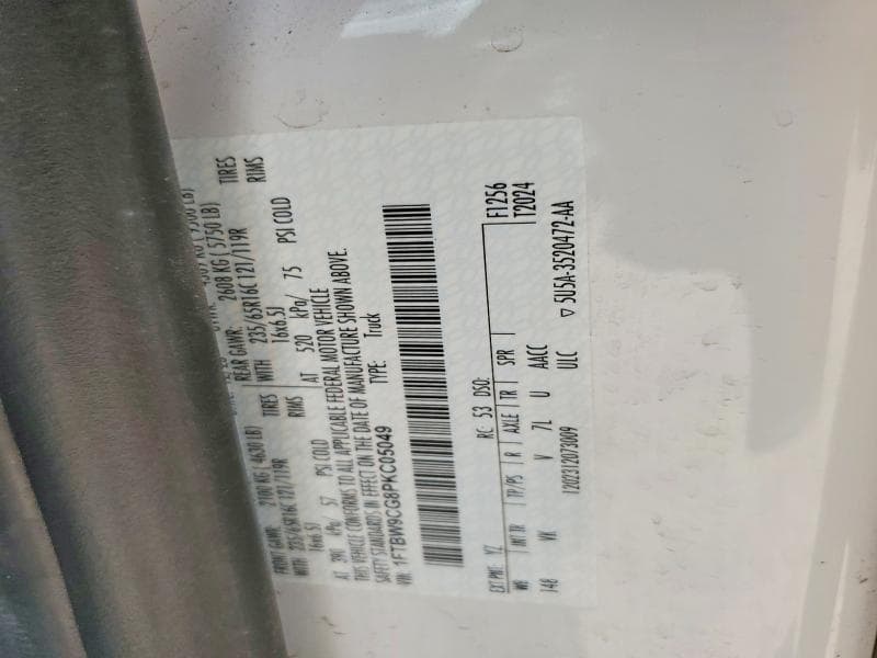 2023 FORD TRANSIT 350 DELIVERY VAN T-350 13