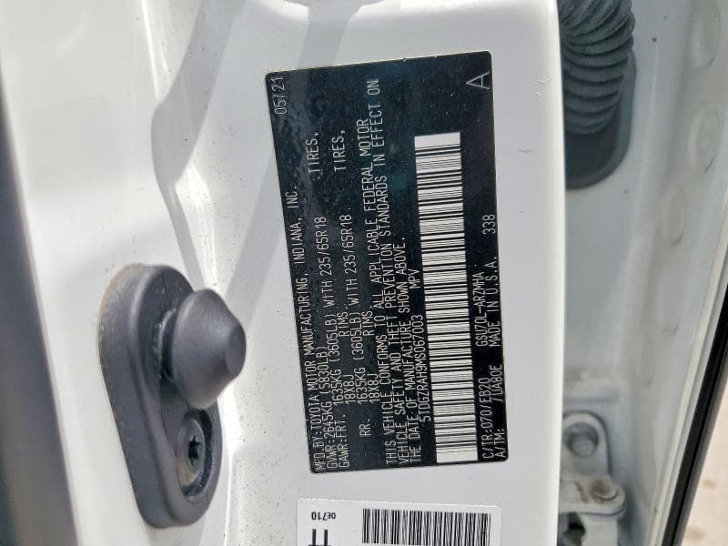 2021 TOYOTA HIGHLANDER XLE 13