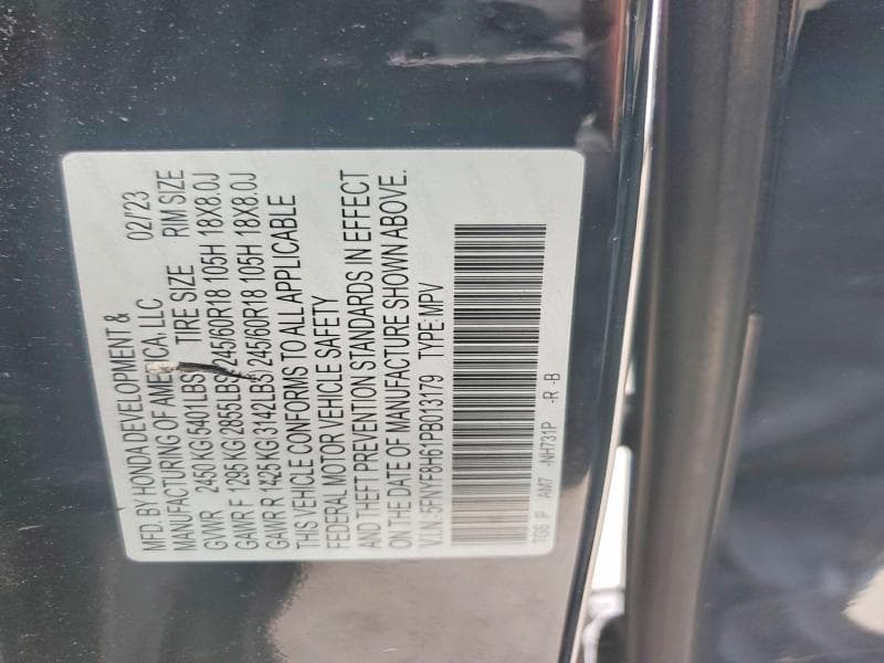 2023 HONDA PASSPORT TRAIL SPORT TRAIL SPORT 14