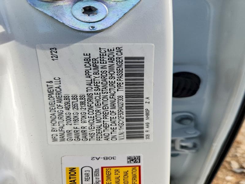 2024 HONDA ACCORD HYBRID SPORT 12