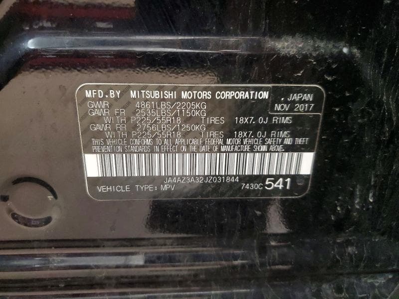 2018 MITSUBISHI OUTLANDER SE SE 14