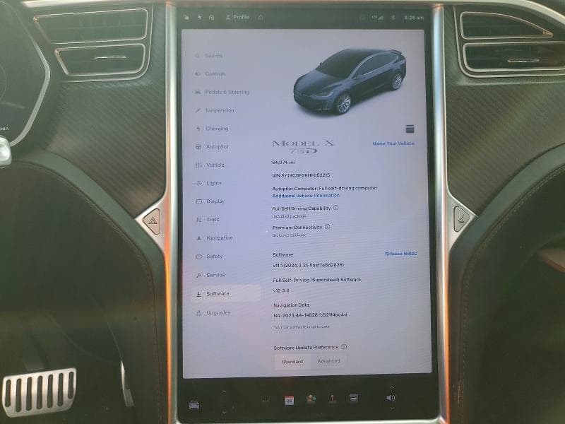 2017 TESLA MODEL X 100D 10