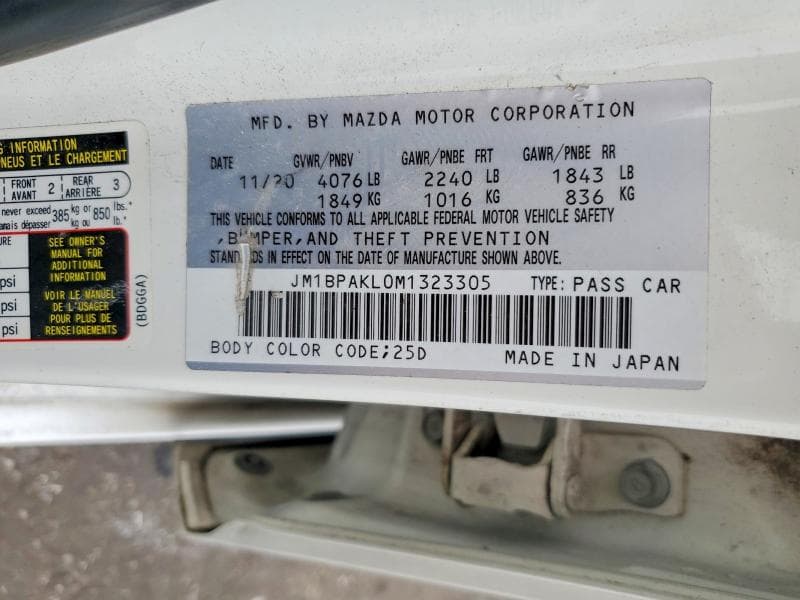 2021 MAZDA 3 SELECT 12