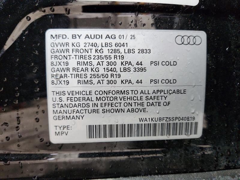 2025 AUDI Q4 E-TRON PREMIUM 12