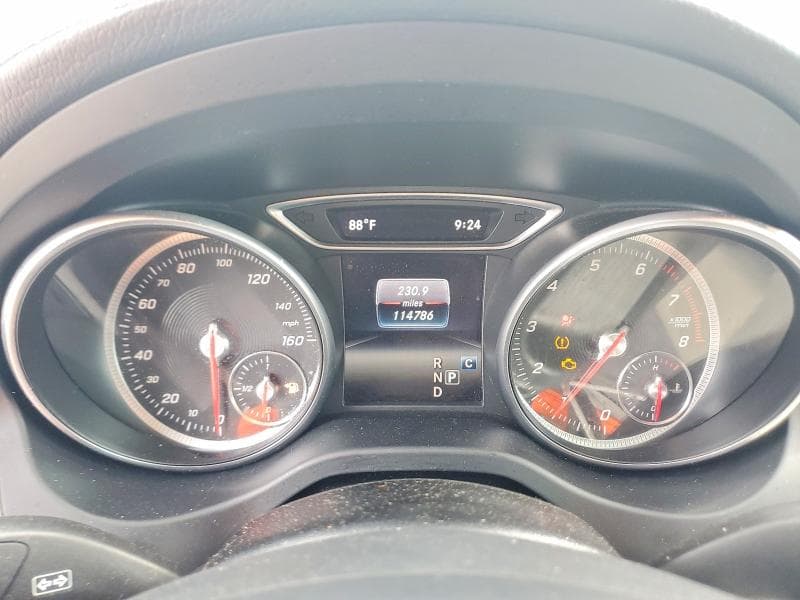 2018 MERCEDES-BENZ CLA 250 250 9