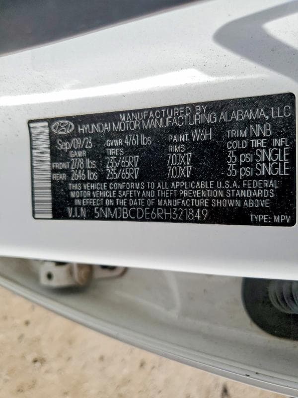 2024 HYUNDAI TUCSON SEL 12