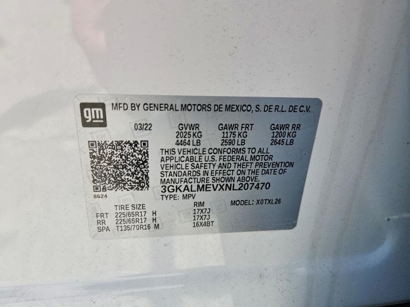 2022 GMC TERRAIN SLE 14