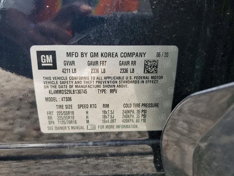 2020 BUICK ENCORE GX SELECT SELECT 12