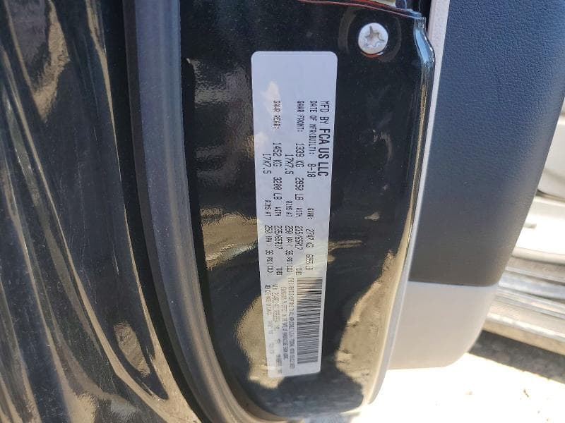 2018 CHRYSLER PACIFICA L L 13
